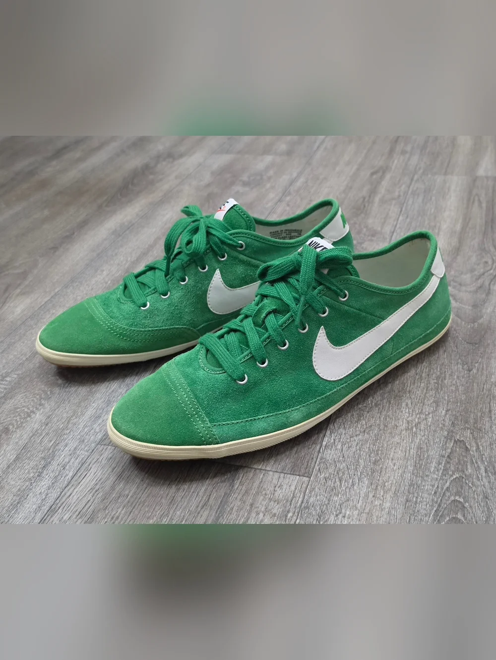 Men's Vintage Nike Flash Leather Sneakers-Size 9